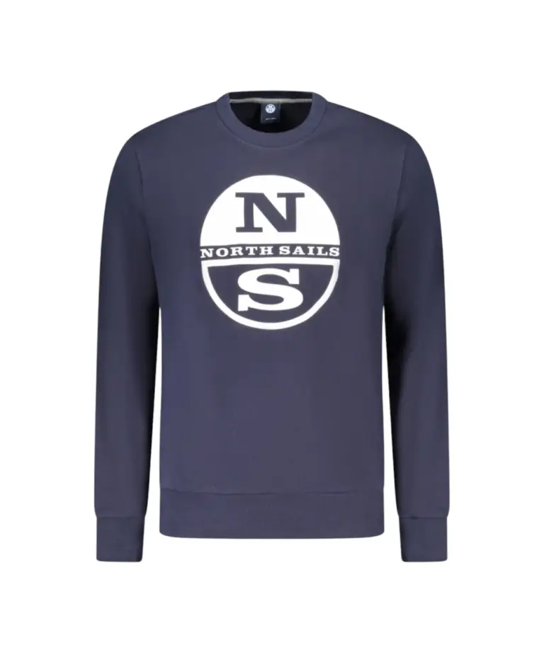 North Sails - Ανδρικό Φούτερ Hoodie Regular Fit 993023-000-0802 Μπλε Σκούρο
