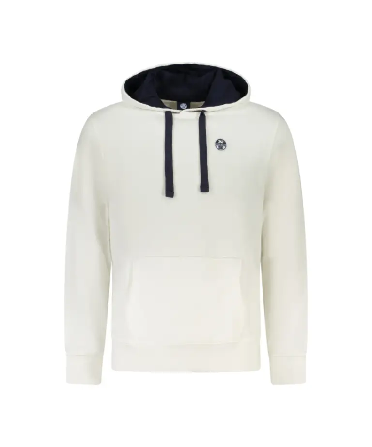 North Sails - Ανδρικό Φούτερ Regular Fit 993026-000-0105 Λευκό
