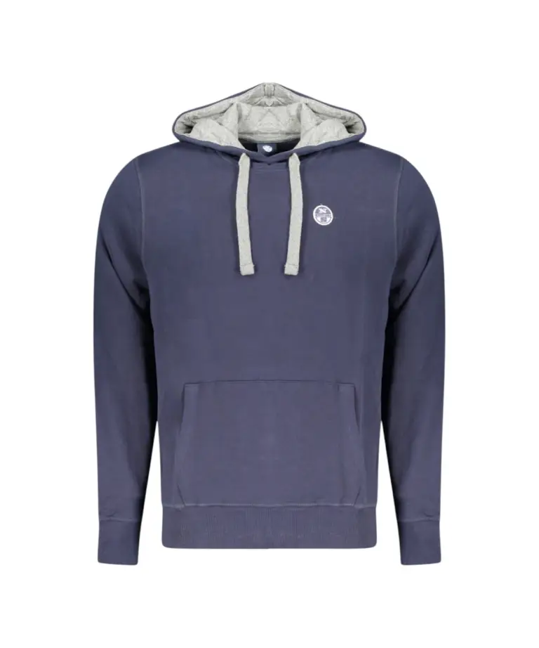 North Sails - Ανδρικό Φούτερ Regular Fit 993026-000-0802 Μπλε Σκούρο