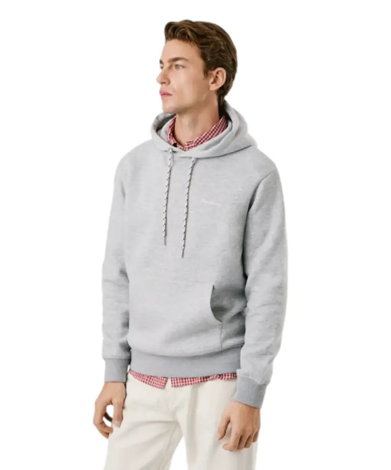 Pepe Jeans - Ανδρικό Φούτερ Logo Hoodie PM5800016-933 Γκρι