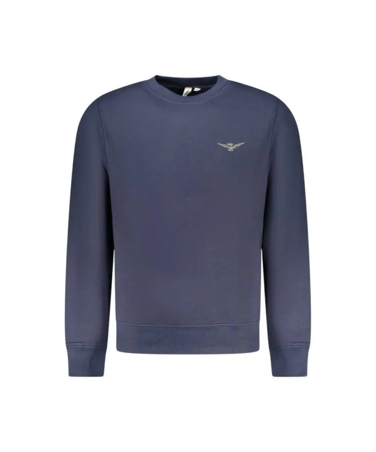 Accademia Militare - Ανδρικό Φούτερ Fleece W5S616-7014-044 Μπλε Σκούρο