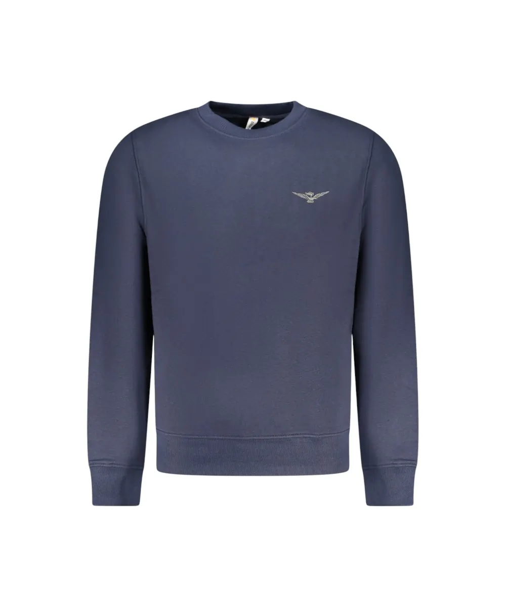 Accademia Militare - Ανδρικό Φούτερ Fleece W5S616-7014-044 Μπλε Σκούρο