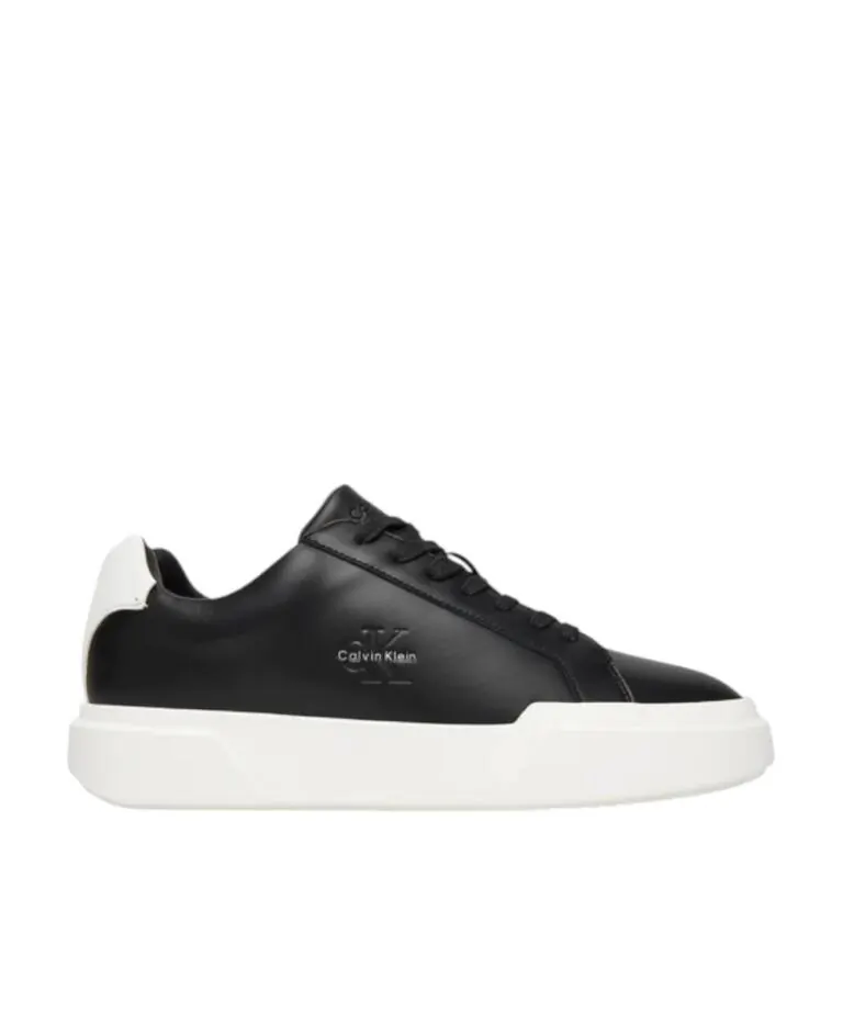 Calvin Klein - Ανδρικά Sneakers Chunky Cupsole Laceup Lth YM0YM01344-0GM Μαύρο