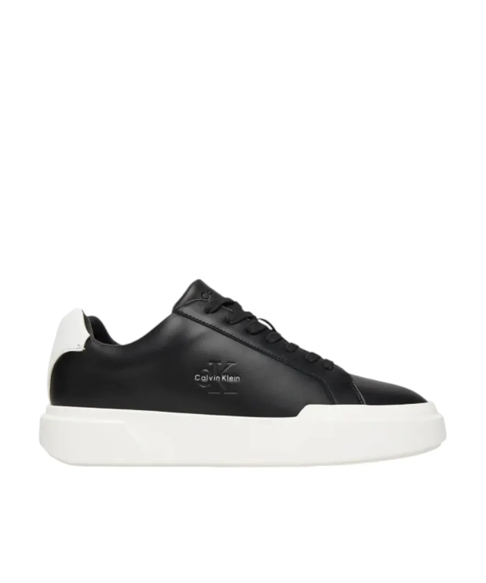 Calvin Klein - Ανδρικά Sneakers Chunky Cupsole Laceup Lth YM0YM01344-0GM Μαύρο