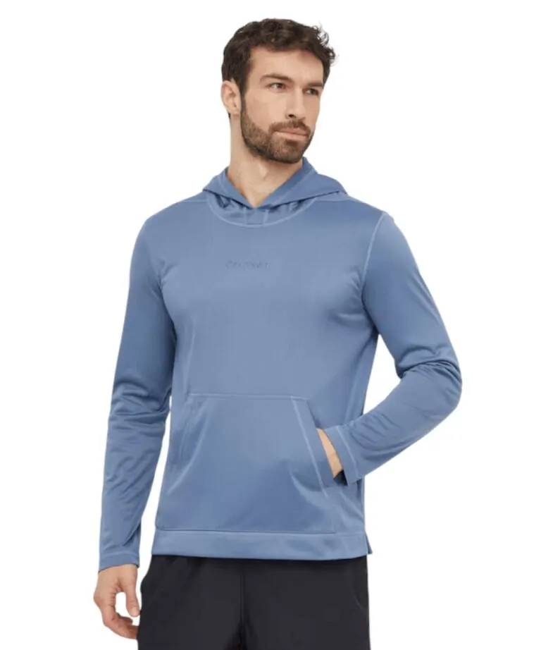 Calvin Klein - Ανδρική Μπλούζα Sport Logo Hoodie Regular Fit 00GMS4W328-5BX Μπλε