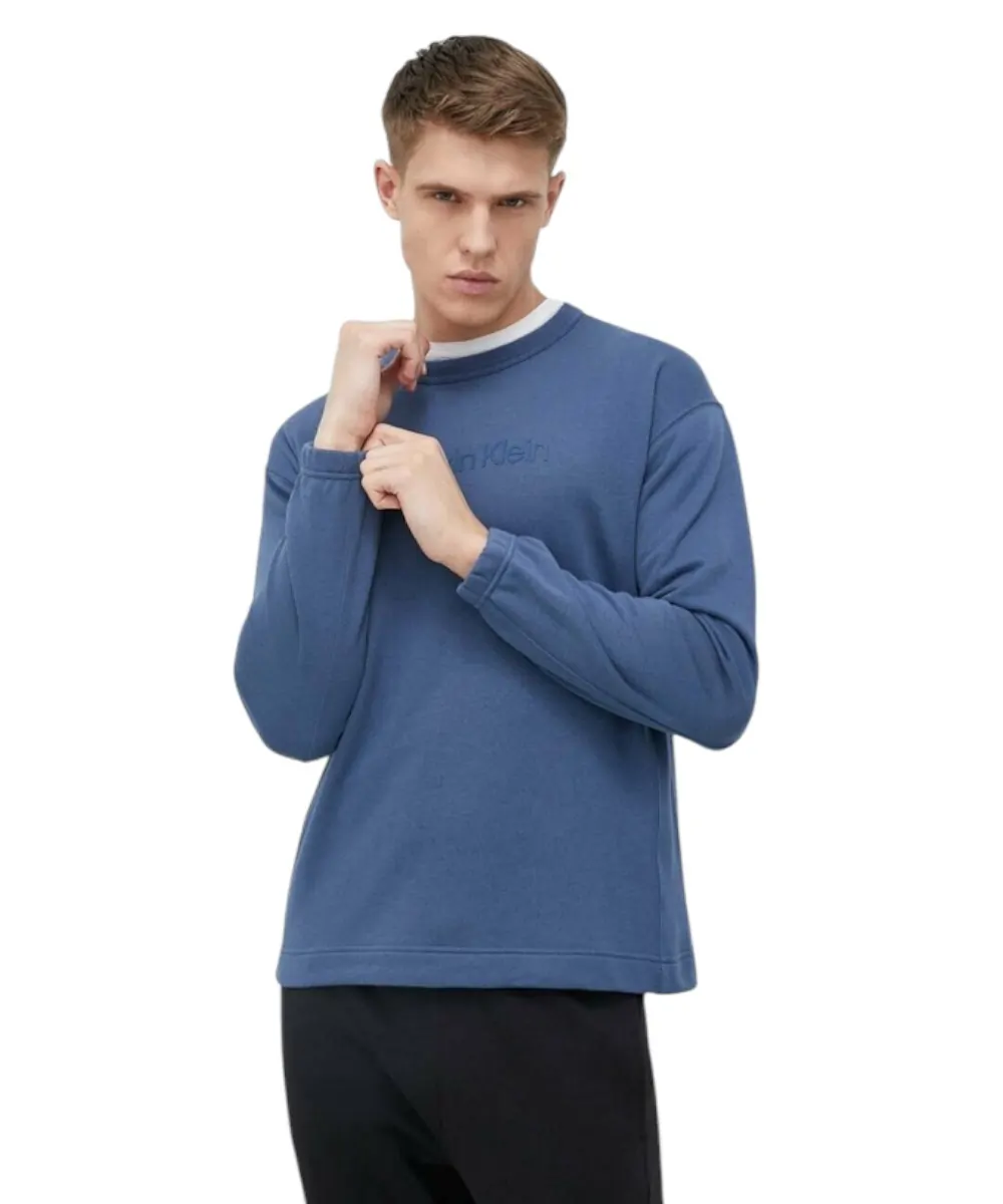 Calvin Klein - Ανδρικό Φούτερ Performance Essentials 00GMS3W302-DBZ Μπλε