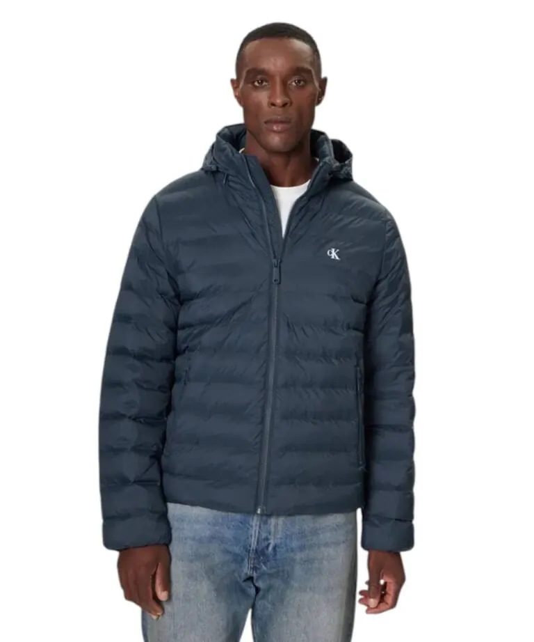 Calvin Klein - Ανδρικό Χειμωνιάτικο Μπουφάν LV04RC511G-PPK Μπλε