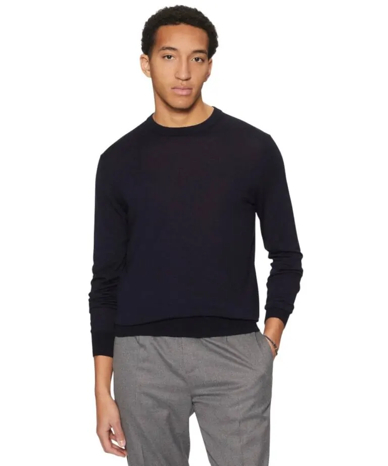 Guess - Ανδρικό Πουλόβερ Regular Fit M5RR36Z3LZ0-JBLK Μαύρο