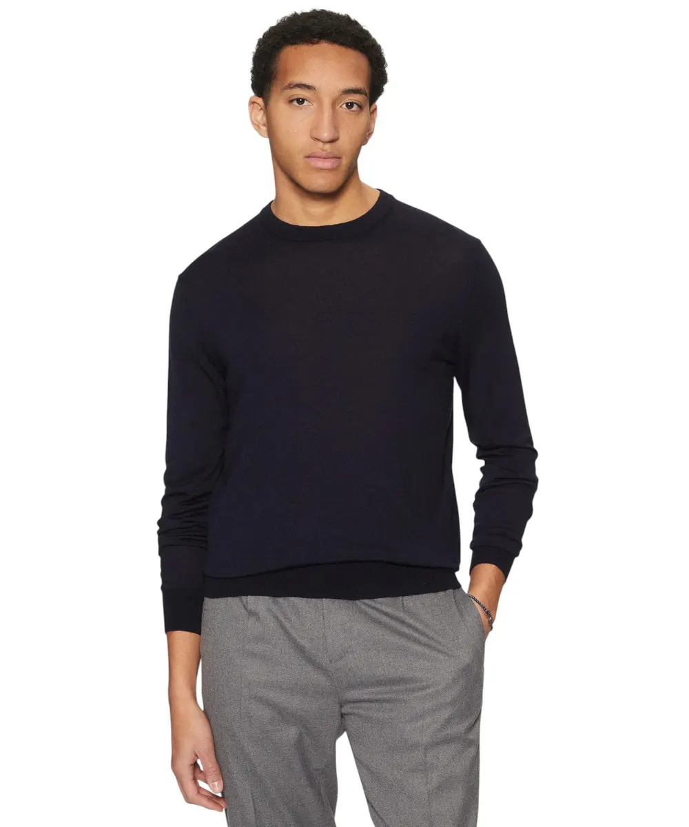 Guess - Ανδρικό Πουλόβερ Regular Fit M5RR36Z3LZ0-JBLK Μαύρο