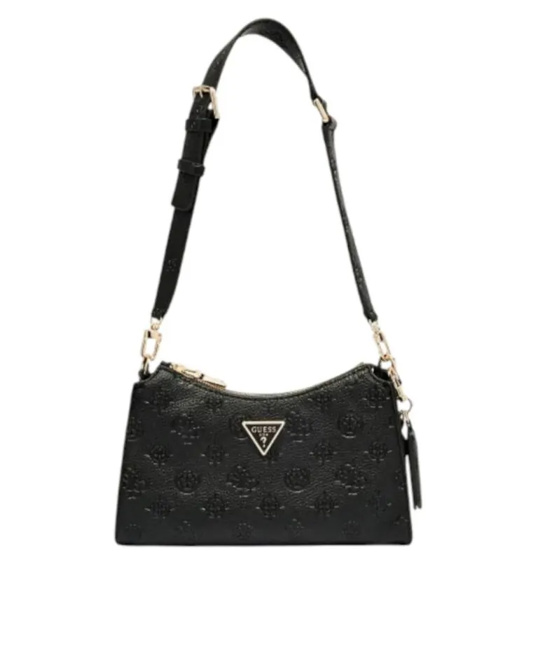 Guess - Γυναικεία Τσάντα Ώμου Cresidia II HWPD9888180-BLA Μαύρο