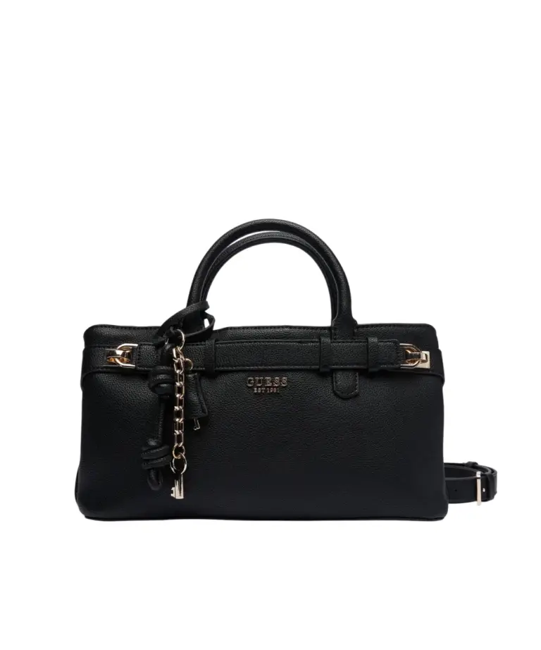 Guess - Γυναικεία Τσάντα Ώμου Gregoria HWBG8546060-BLACK Μαύρο