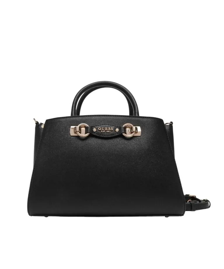 Guess - Γυναικεία Τσάντα Ώμου/Χειρός Mimina HWBG8015060-BLA Μαύρο