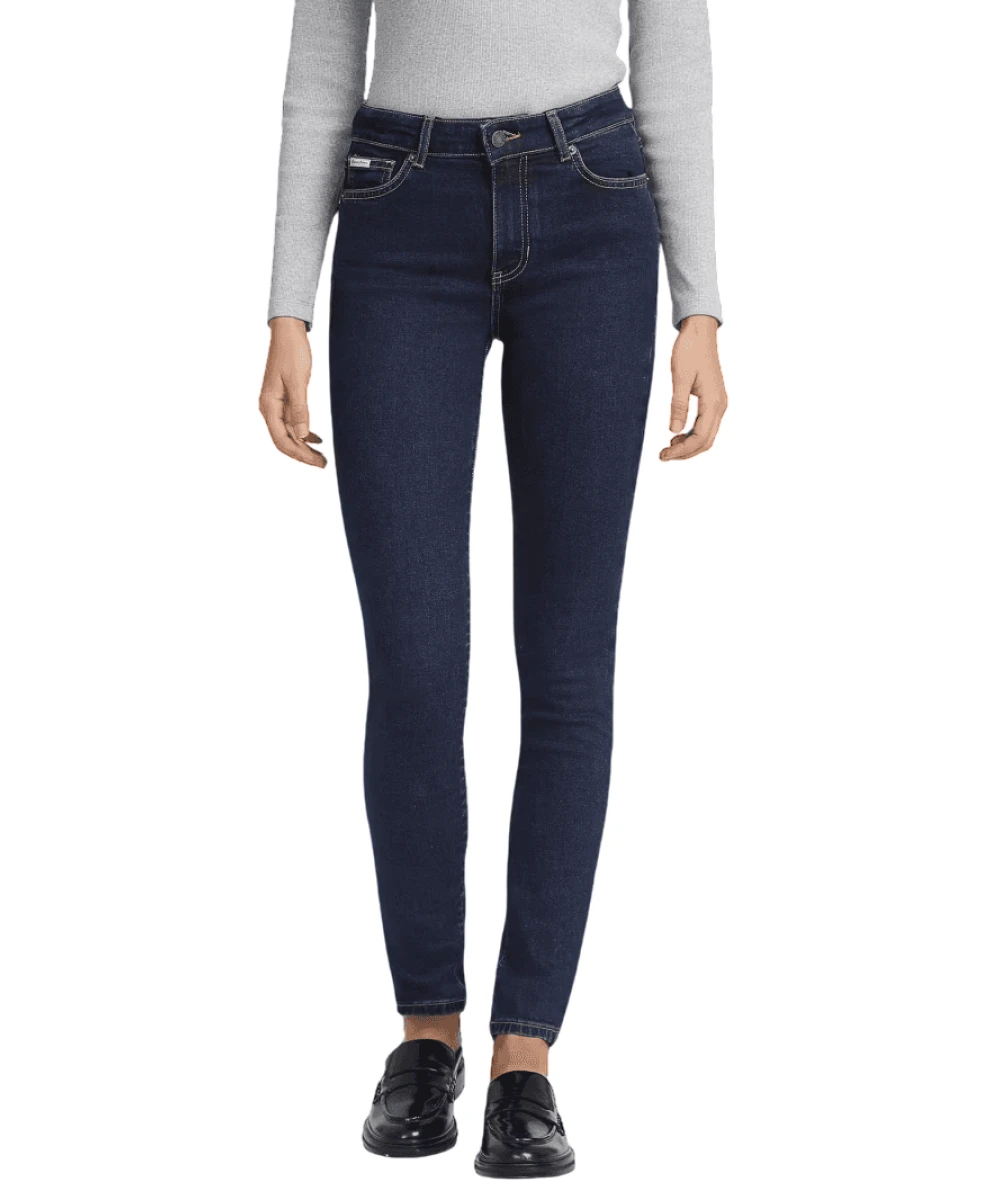 Guess - Γυναικείο Παντελόνι Τζιν G05 Slim Fit W4BA92D5CB4-D4IR Μπλε Σκούρο