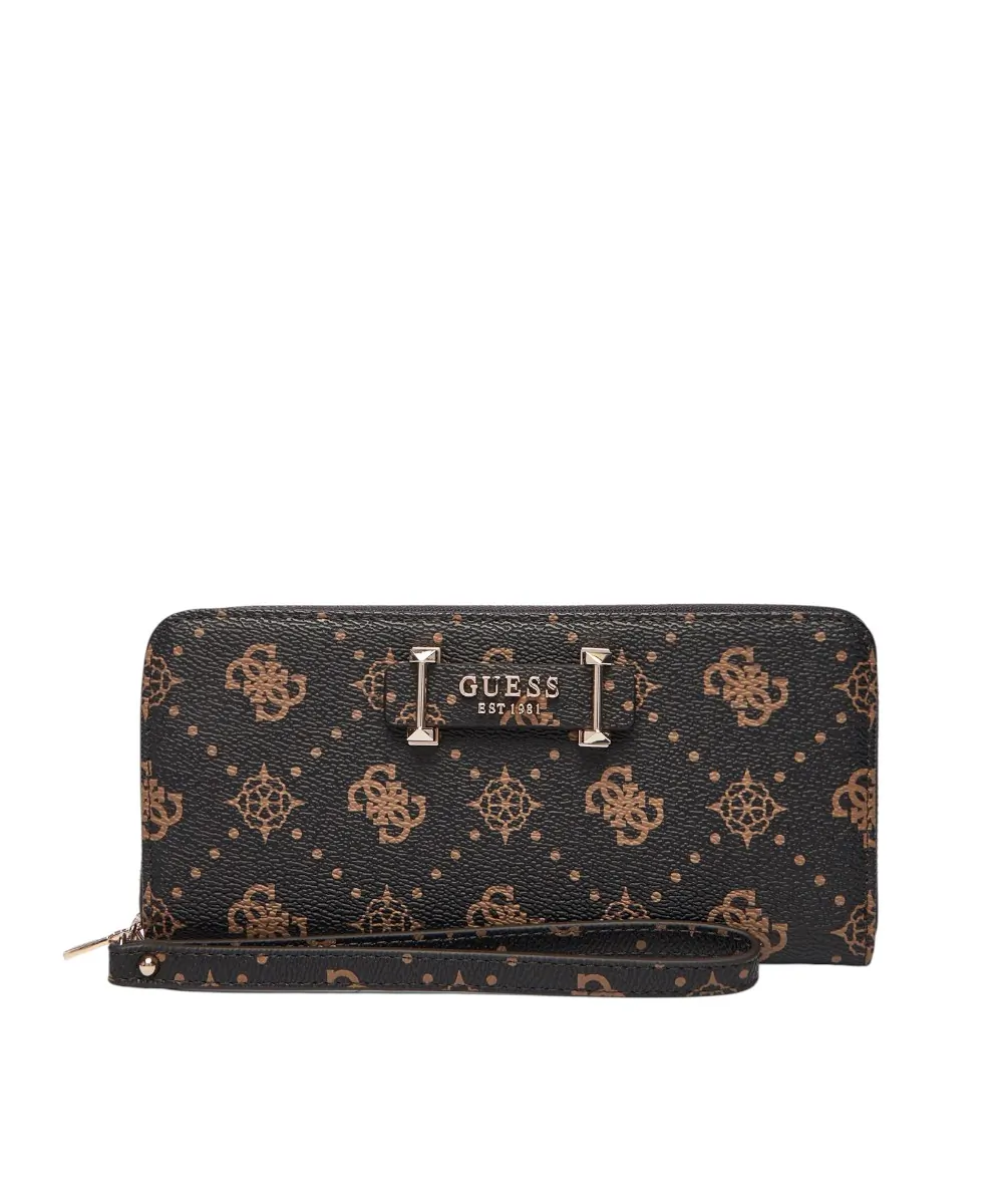 Guess - Γυναικείο Πορτοφόλι Silia Slg SWGP9890146-ESP Καφέ
