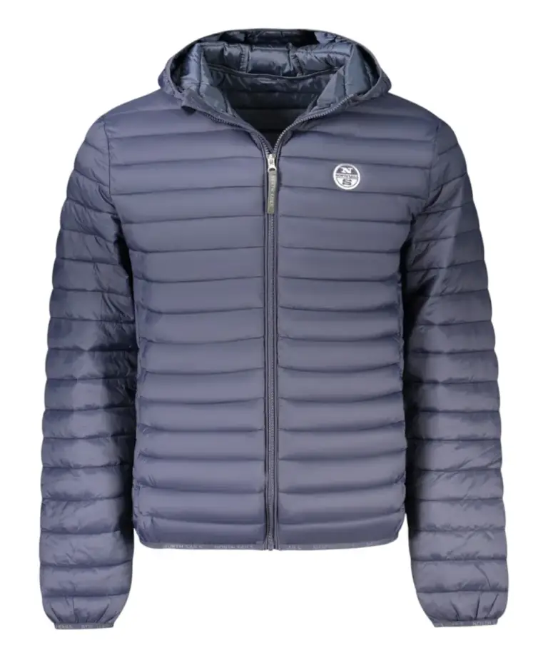 North Sails- Ανδρικό Μπουφάν Bomber Regular Fit 901070-000-0802 Μπλε Σκούρο