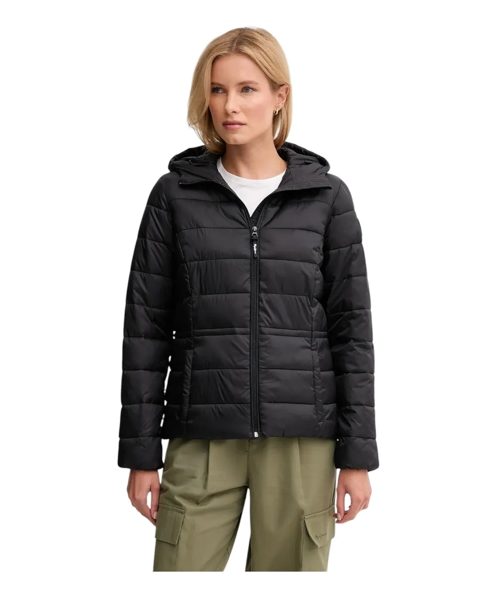 Pepe Jeans - Γυναικείο Μπουφάν Sally Short PL4024378-999 Μαύρο