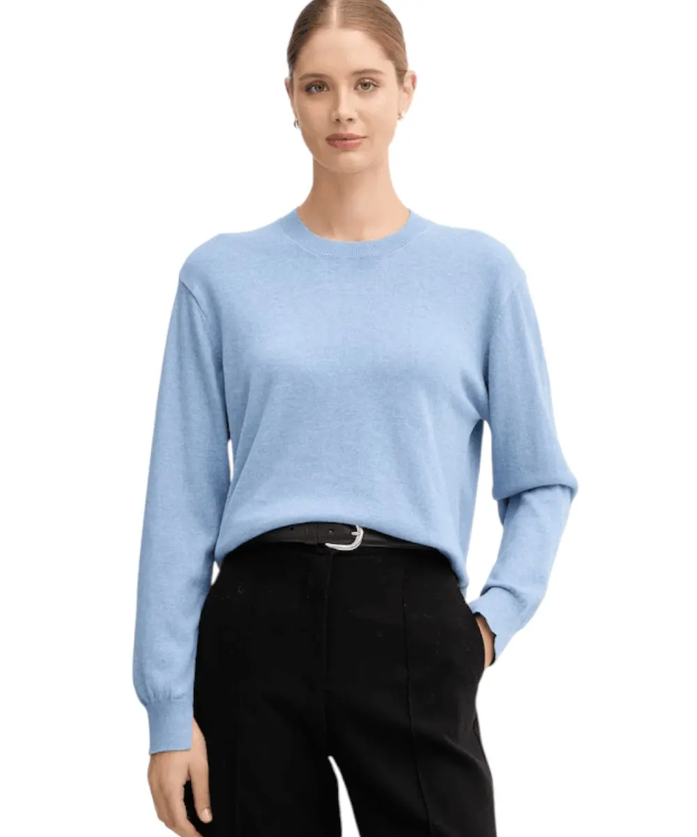 Pepe Jeans - Γυναικείο Πουλόβερ Relaxed Fit PL7000035-532 Γαλάζιο