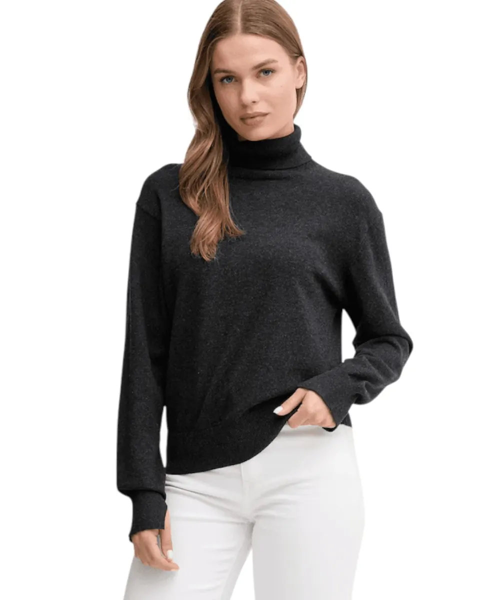 Pepe Jeans - Γυναικείο Πουλόβερ Ζιβάγκο Regular Fit PL7000036-999 Μαύρο