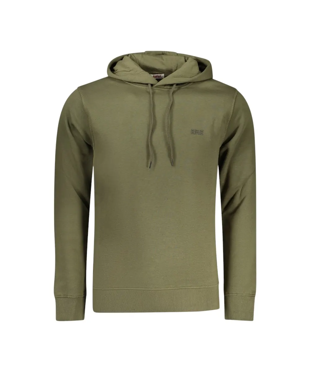 Rifle Jeans - Ανδρική Μπλούζα Φούτερ Regular Fit RFF017-ARMY Χακί