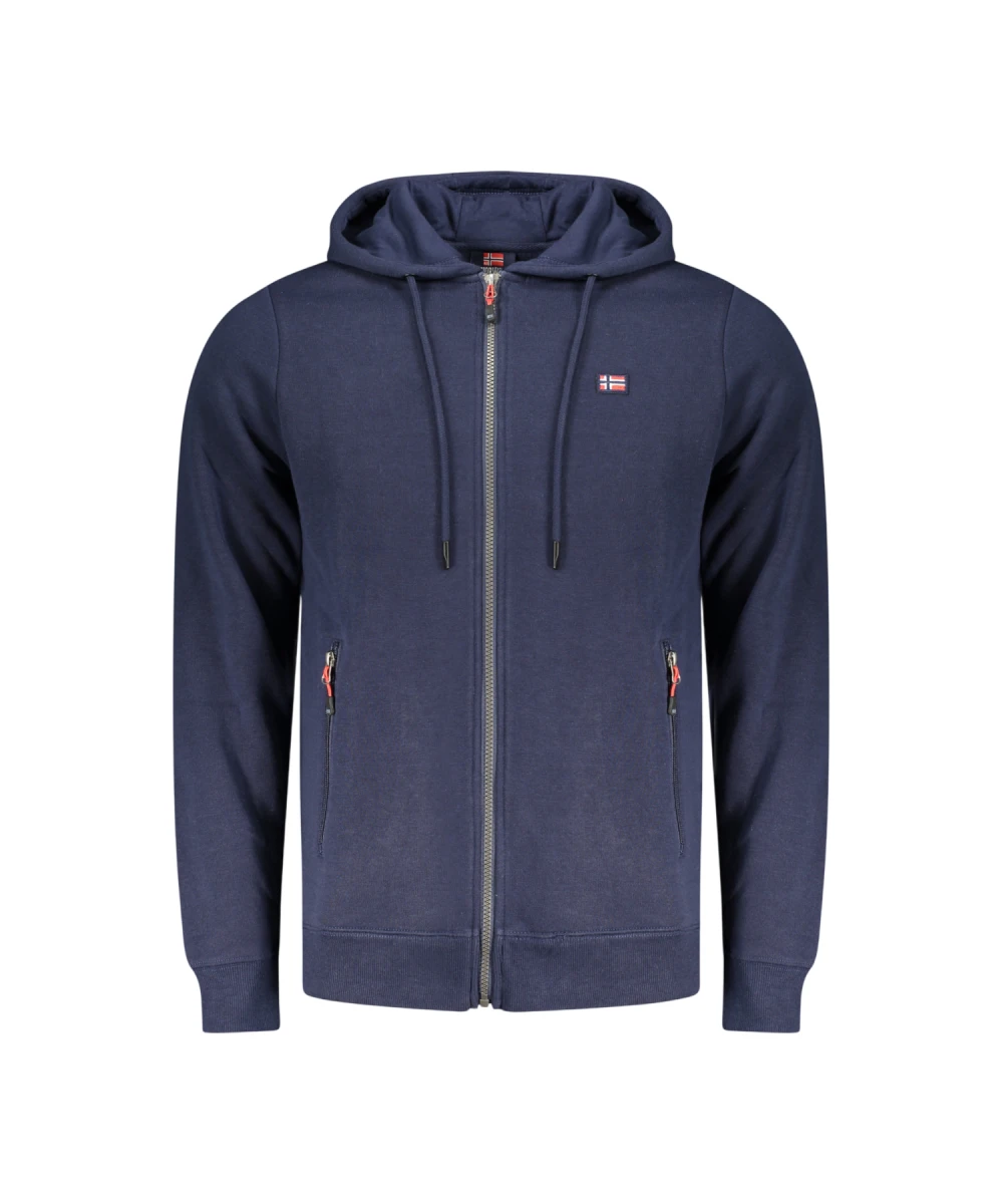 Scuola Nautica Italiana - Ανδρική Ζακέτα Φούτερ 849442-NAVY Μπλε Σκούρο