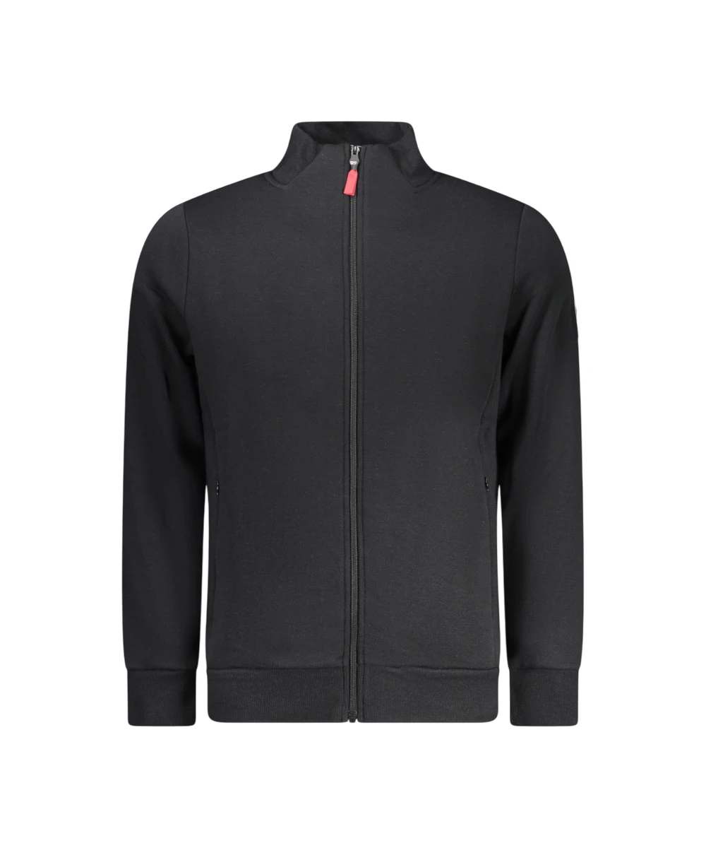Scuola Nautica Italiana - Ανδρική Ζακέτα Φούτερ 859467-BLACK Μαύρο