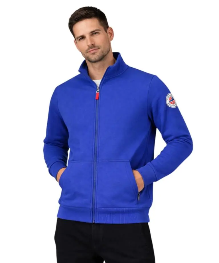 Scuola Nautica Italiana - Ανδρική Ζακέτα Φούτερ 859467-BLUETT Μπλε