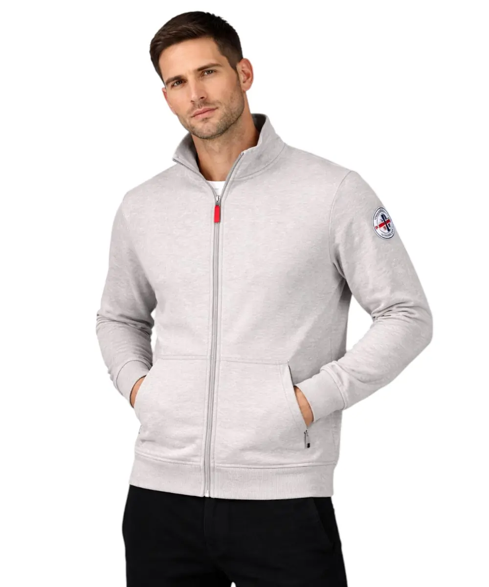 Scuola Nautica Italiana - Ανδρική Ζακέτα Φούτερ 859467-GREYME Γκρι