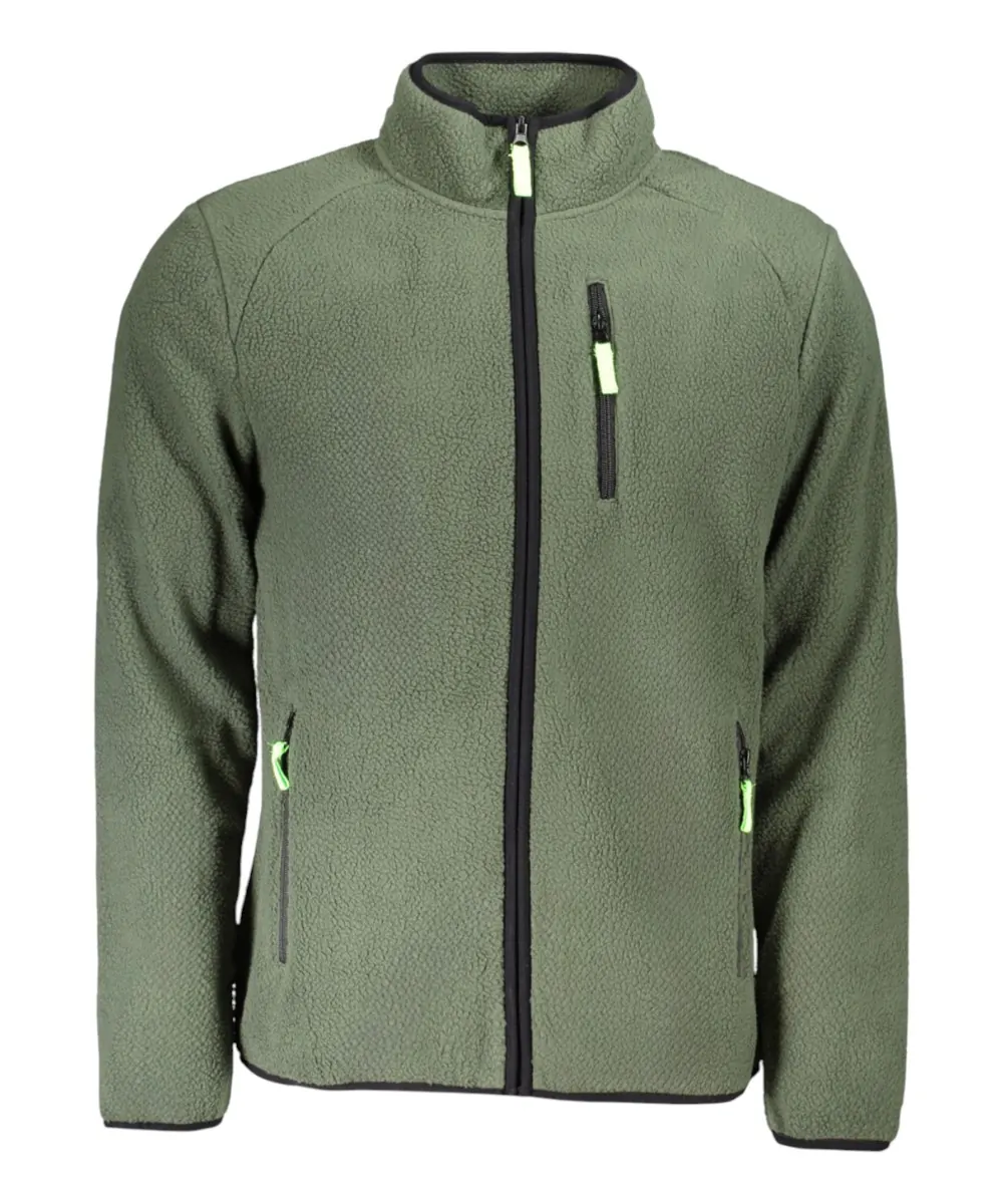 Scuola Nautica Italiana - Ανδρική Ζακέτα Φούτερ Fleece 839506-ARMY Χακί