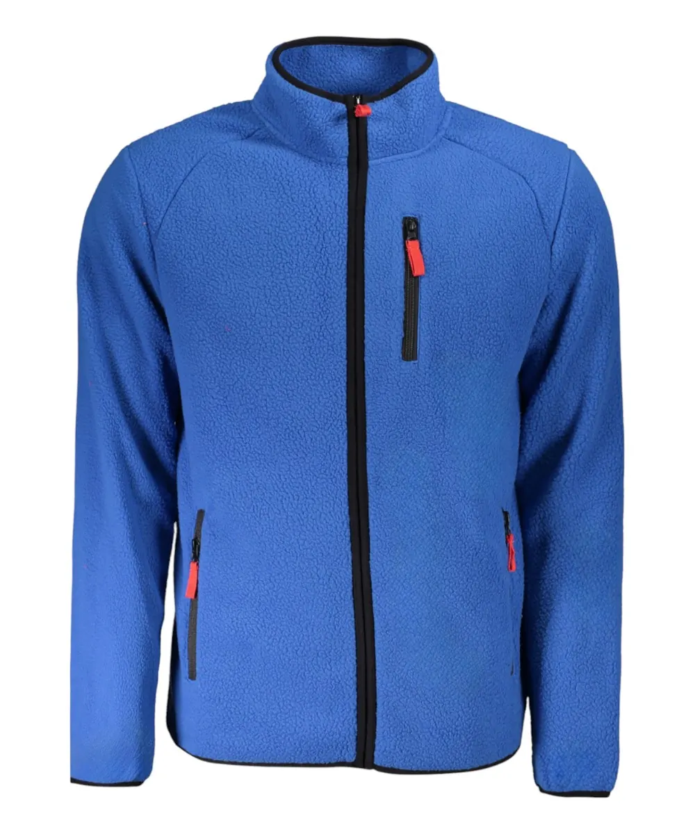 Scuola Nautica Italiana - Ανδρική Ζακέτα Φούτερ Fleece 839506-BLUETT Μπλε
