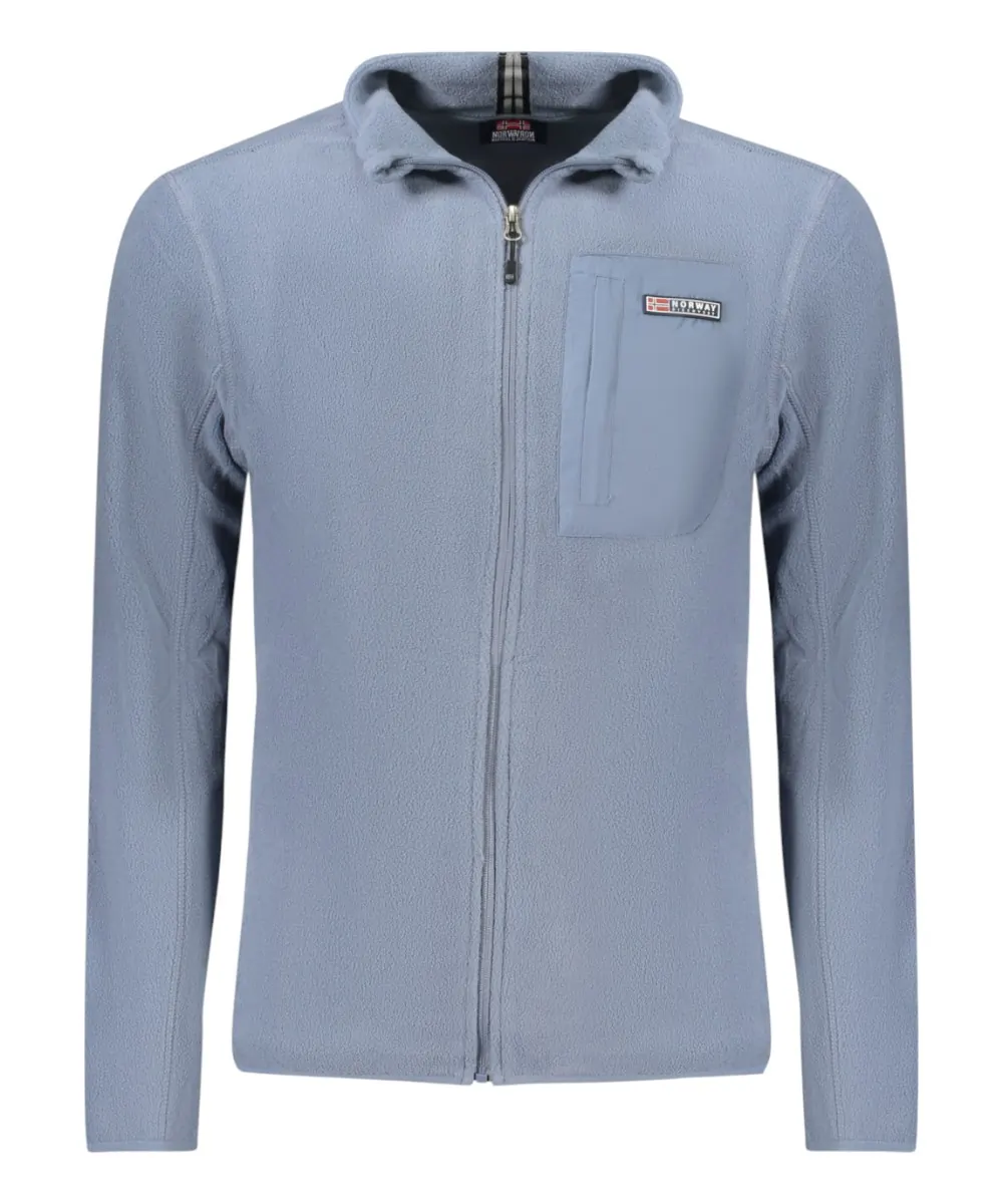 Scuola Nautica Italiana - Ανδρική Ζακέτα Φούτερ Fleece 859505-TYPHOO Μπλε