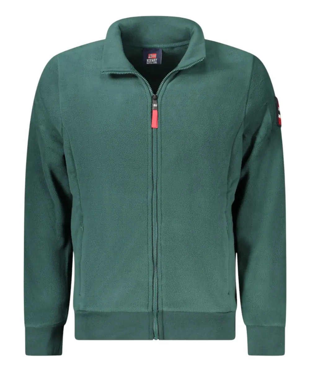 Scuola Nautica Italiana - Ανδρική Ζακέτα Φούτερ Fleece 859532-ALPINE Πράσινο
