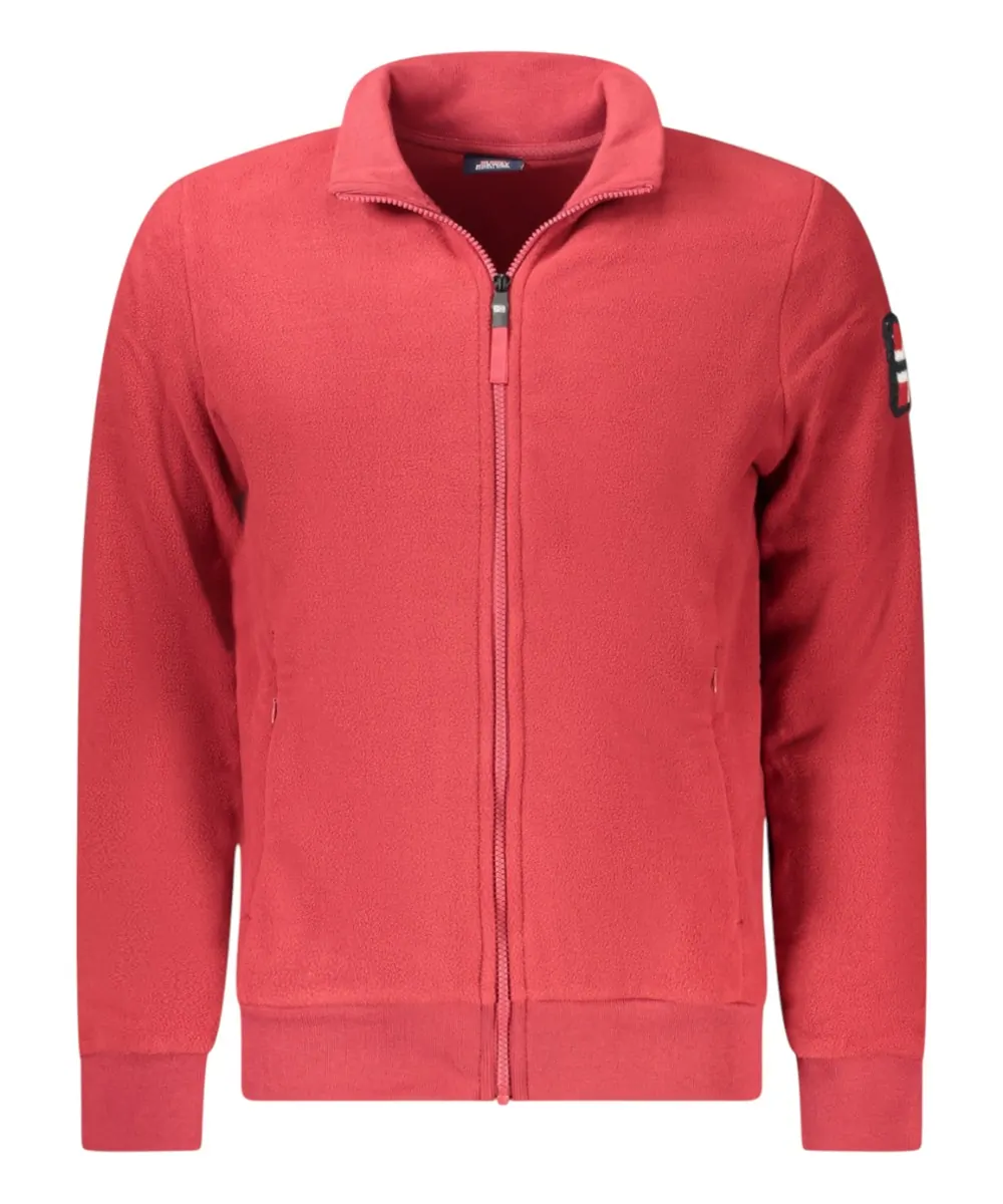 Scuola Nautica Italiana - Ανδρική Ζακέτα Φούτερ Fleece 859532-RED Κόκκινο