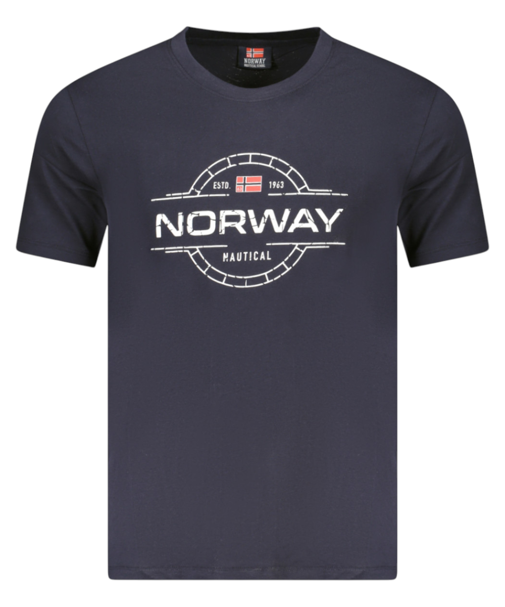 Scuola Nautica Italiana - Ανδρικό T-shirt Κοντομάνικο 856026-NAVY Μπλε Σκούρο