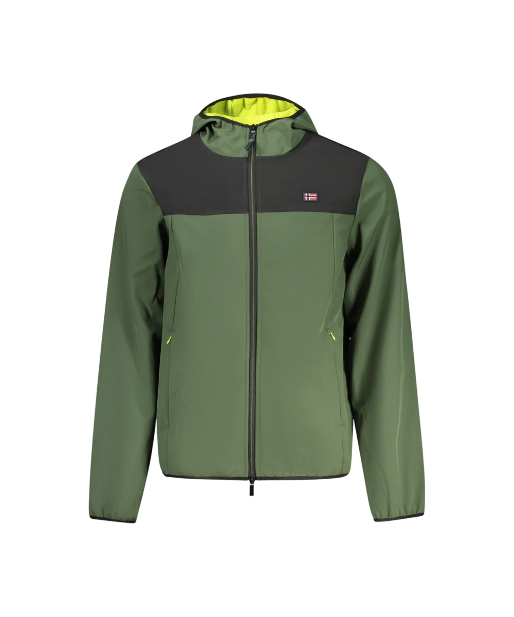 Scuola Nautica Italiana - Ανδρικό Μπουφάν Regular Fit 859135-ARMY Πράσινο