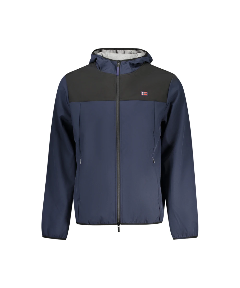 Scuola Nautica Italiana - Ανδρικό Μπουφάν Regular Fit 859135-NAVY Μπλε Σκούρο