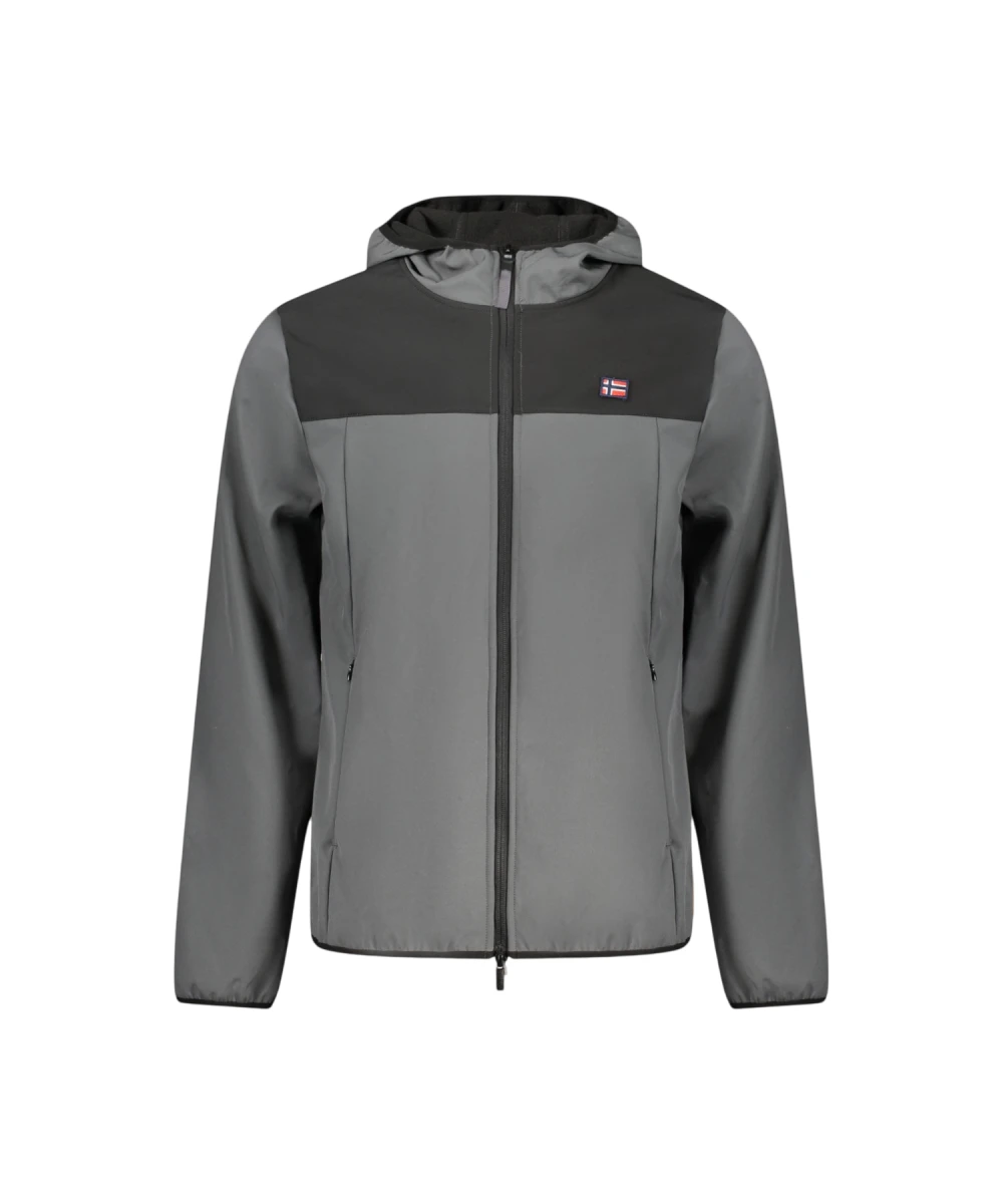 Scuola Nautica Italiana - Ανδρικό Μπουφάν Regular Fit 859135-REVENT Γκρι