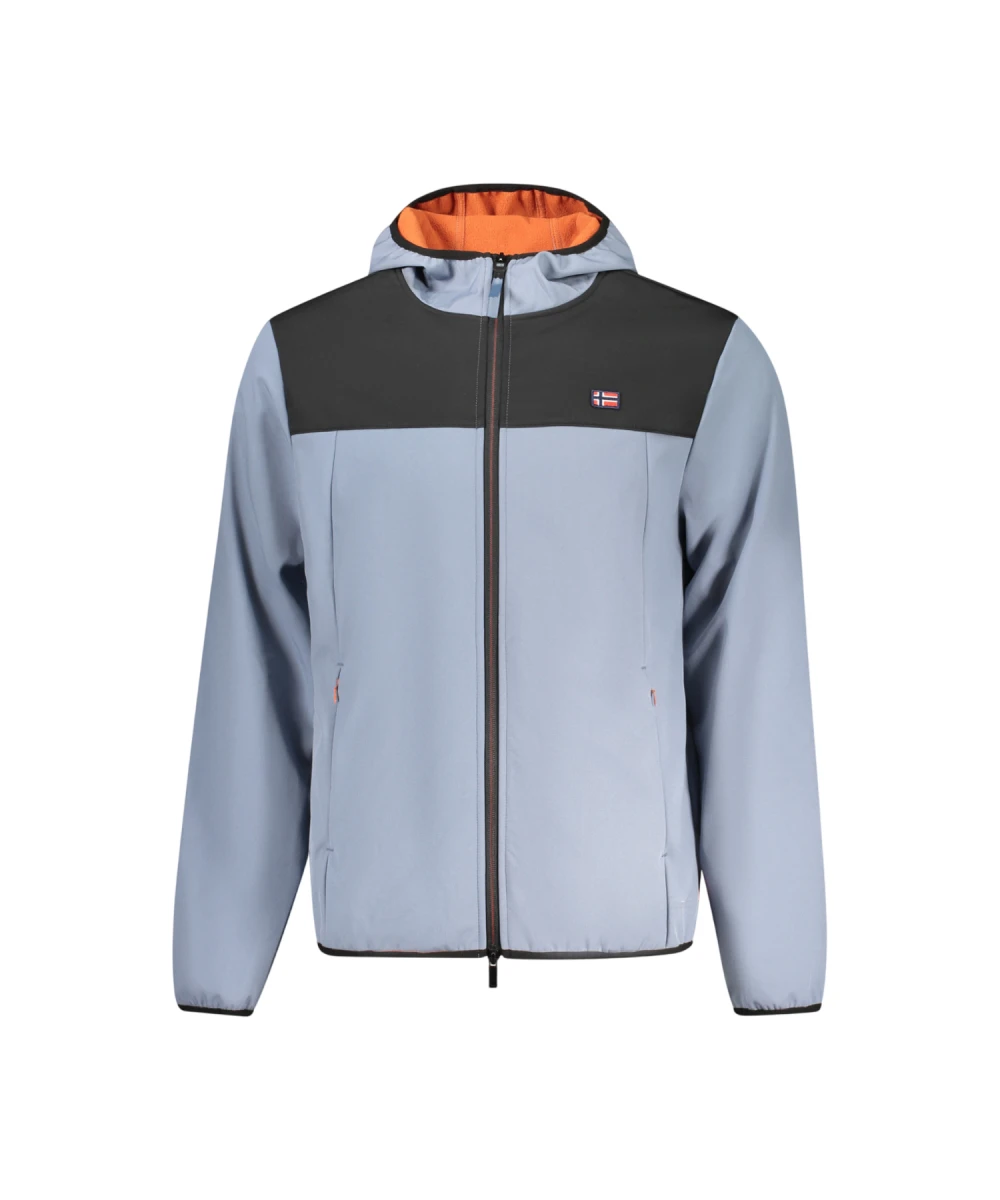 Scuola Nautica Italiana - Ανδρικό Μπουφάν Regular Fit 859135-TYPHOO Γαλάζιο