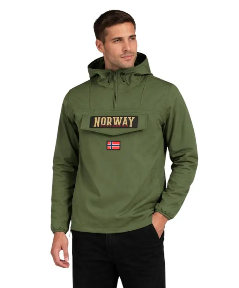 Scuola Nautica Italiana - Ανδρικό Χειμωνιάτικο Μπουφάν 139138-ARMY Πράσινο