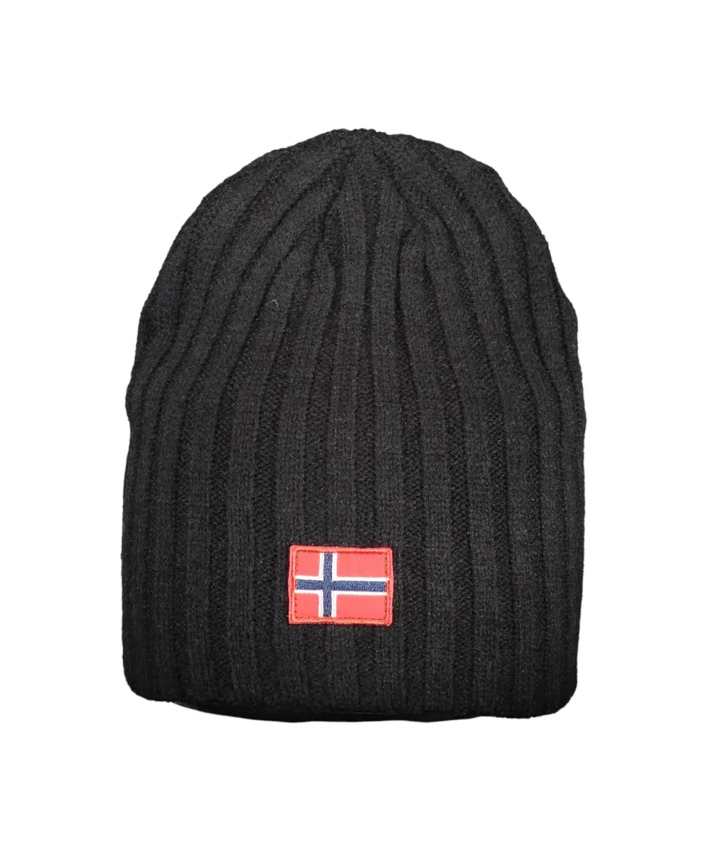 Scuola Nautica Italiana - Ανδρικός Σκούφος Πλεκτός Beanie 840105-BLACK Μαύρο