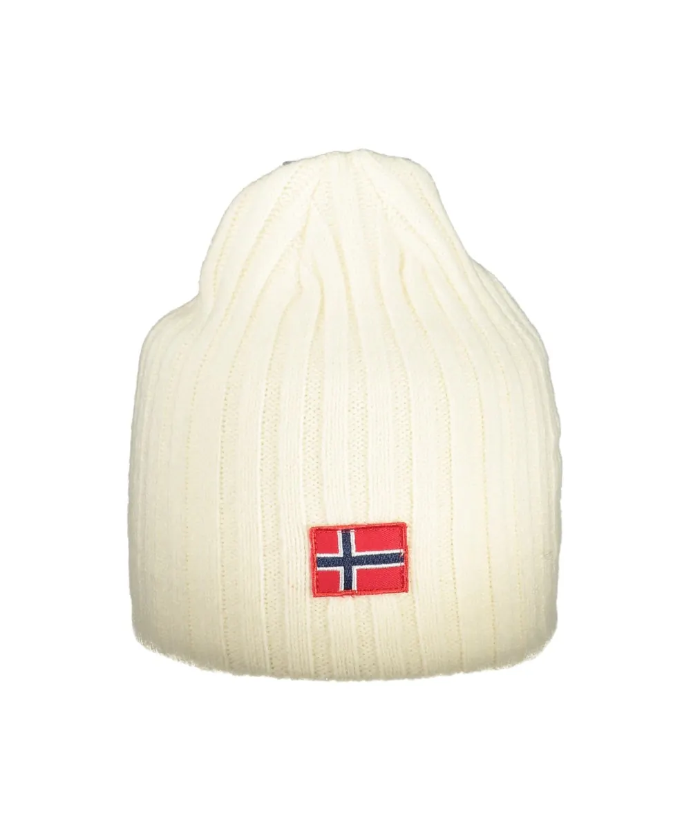 Scuola Nautica Italiana - Ανδρικός Σκούφος Πλεκτός Beanie 840105-OFFWHI Λευκό