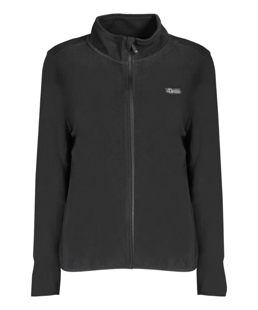 Scuola Nautica Italiana - Γυναικεία Ζακέτα Fleece 849905-BLACK Μαύρο