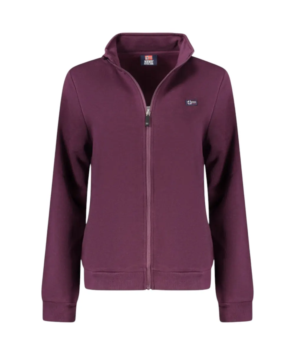 Scuola Nautica Italiana - Γυναικεία Ζακέτα Φούτερ 859001-GRAPE Μωβ