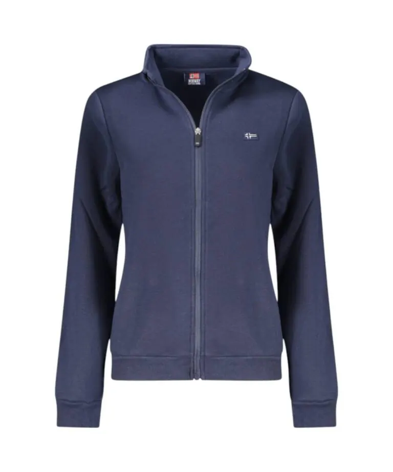 Scuola Nautica Italiana - Γυναικεία Ζακέτα Φούτερ 859001-NAVY Μπλε Σκούρο