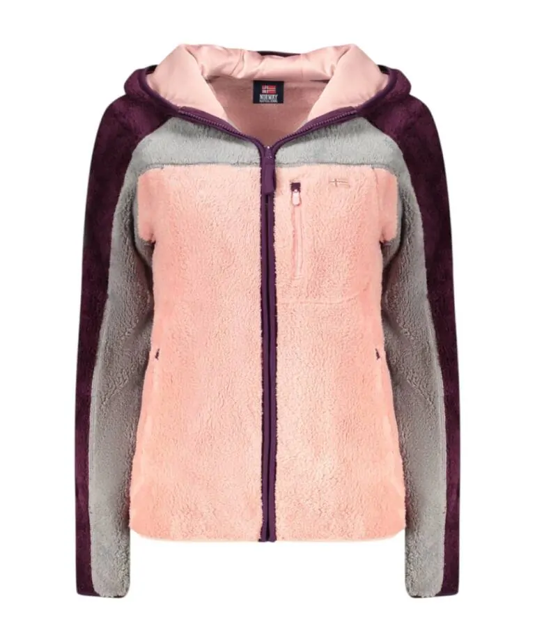 Scuola Nautica Italiana - Γυναικεία Ζακέτα Φούτερ Fleece 849904-ROSANTI Ροζ