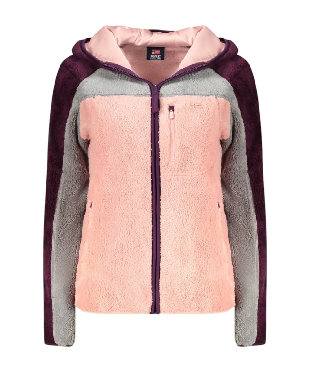 Scuola Nautica Italiana - Γυναικεία Ζακέτα Φούτερ Fleece 849904-ROSANTI Ροζ