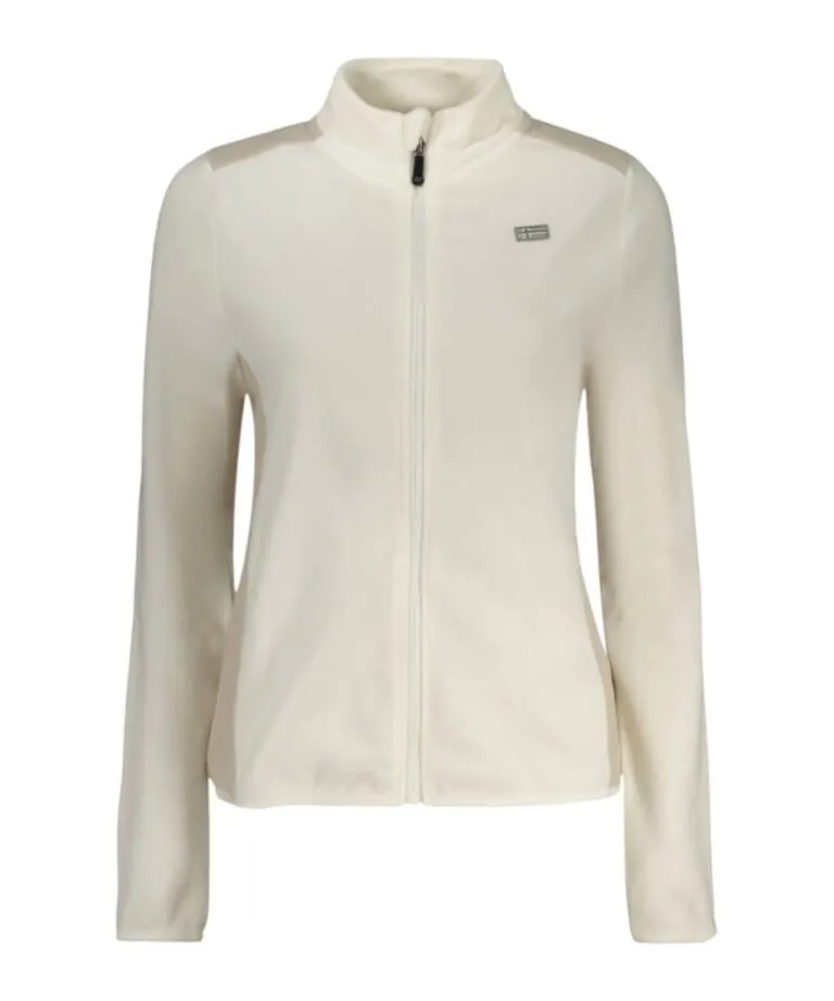 Scuola Nautica Italiana - Γυναικεία Ζακέτα Φούτερ Fleece 849910-OFFWHI Εκρού