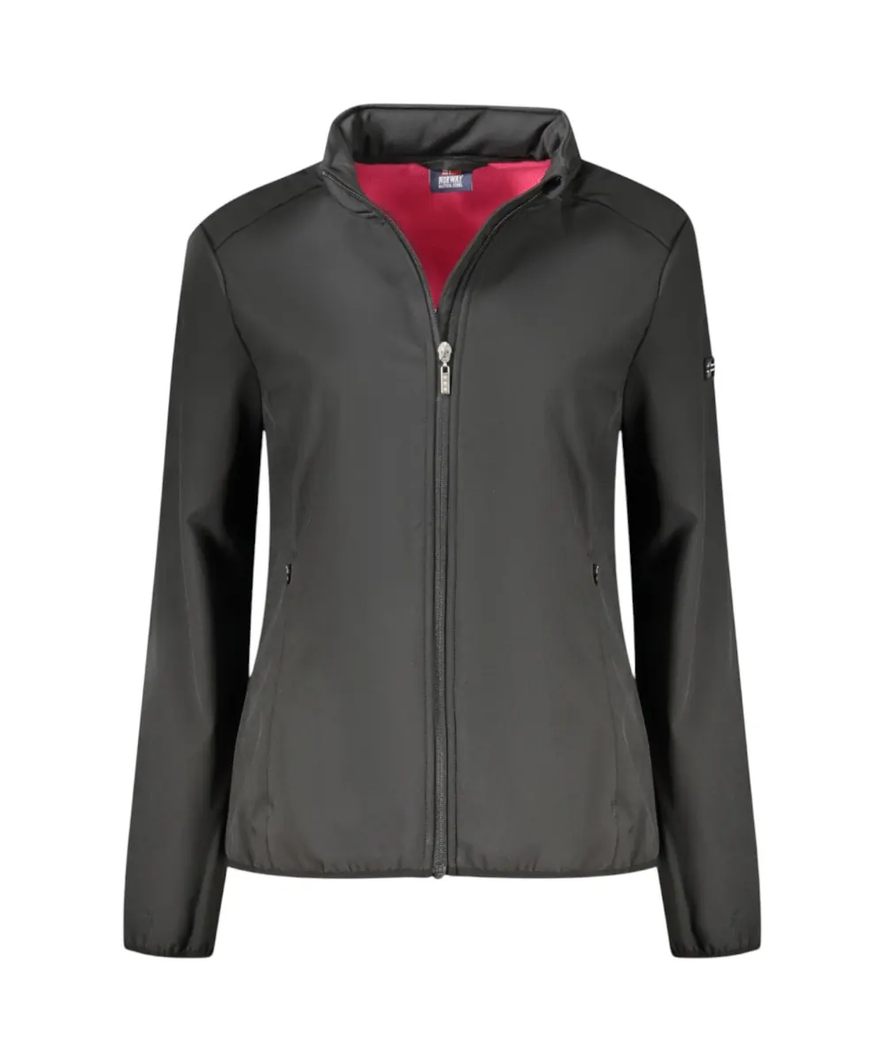 Scuola Nautica Italiana - Γυναικείο Μπουφάν Slim Fit 849641-BLACK Μαύρο