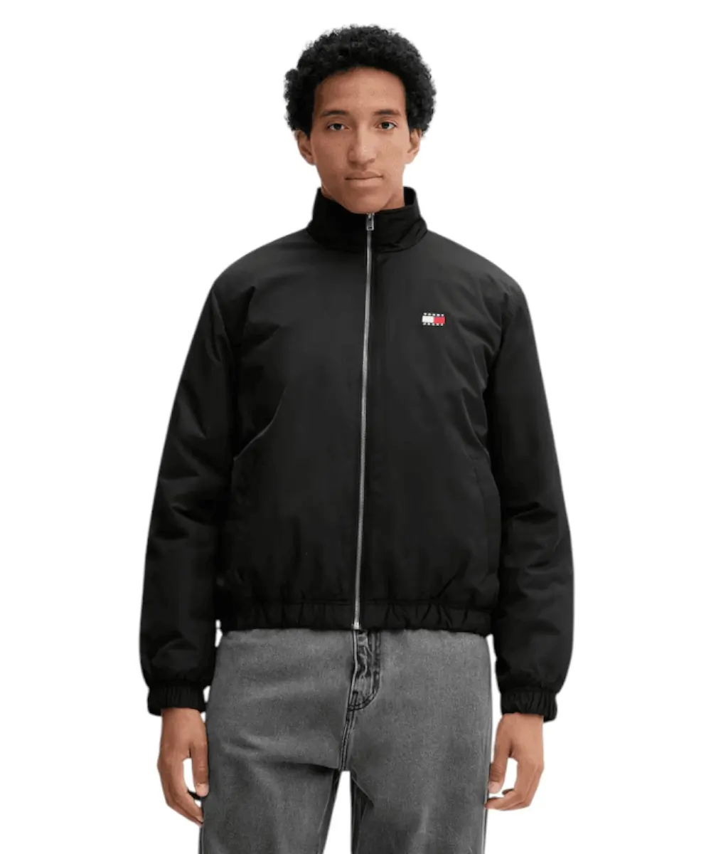 Tommy Hilfiger - Ανδρικό Μπουφάν Th Puffer Padded Water Repelled DM0DM21936-BDS Μαύρο