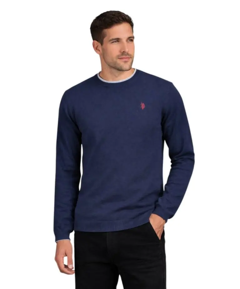 U.S. Polo Assn. - Ανδρικό Πουλόβερ 59252-52626-179 Μπλε
