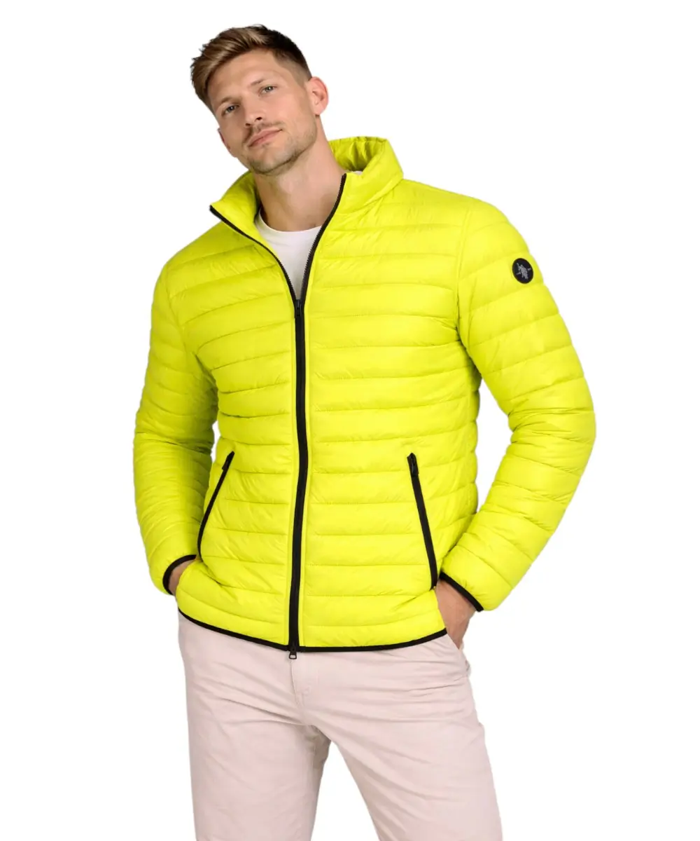 U.S. Polo Assn. - Ανδρικό Χειμωνιάτικο Μπουφάν Puffer Διπλής Όψης 61489-46019-519 Κίτρινο